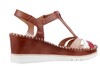 W3Z-1776C1 Pikolinos cognac/rood combi thumbnail